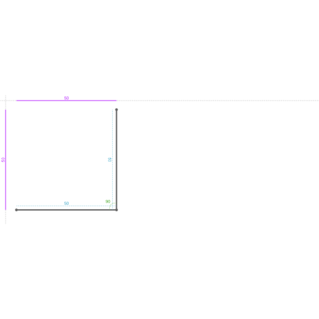ALUMINIUM Brut, 10/10, Dev. 100, Lg. 250