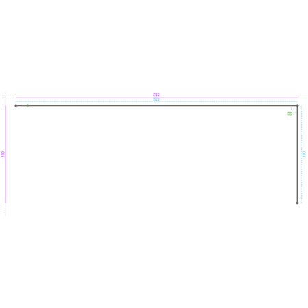 ALUMINIUM Brut, 10/10, Dev. 702, Lg. 150